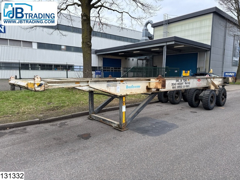 Buiscar HD36 10ft, 20ft, 30ft, 36.000KG - Semirremolque portacontenedore/ Intercambiable: foto 1 Buiscar HD36 10ft, 20ft, 30ft, 36.000KG - Semirremolque portacontenedore/ Intercambiable: foto 1