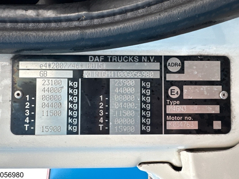Cabeza tractora DAF CF 440 6x2, EURO 6, PTO, RHD: foto 9