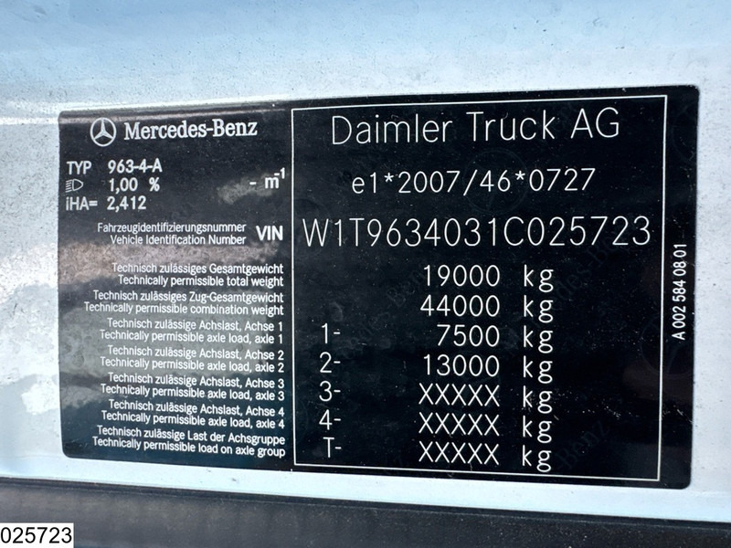 Cabeza tractora Mercedes-Benz Actros 1845 EURO 6d, ACC, Mirrorcam, Standairco: foto 8