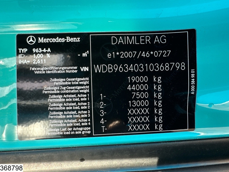 Mercedes-Benz Actros 1848 EURO 6, Retarder, PTO, Standairco - Cabeza tractora: foto 5 Mercedes-Benz Actros 1848 EURO 6, Retarder, PTO, Standairco - Cabeza tractora: foto 5