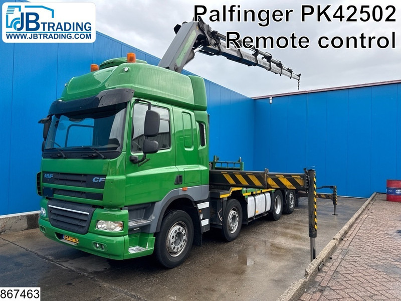 DAF CF 410 8x2, EURO 5, Palfinger, Remote, Retarder - Camión caja abierta, Camión grúa: foto 1 DAF CF 410 8x2, EURO 5, Palfinger, Remote, Retarder - Camión caja abierta, Camión grúa: foto 1