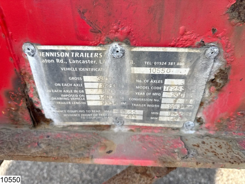 Dennison Container 20 - 30 FT - Semirremolque portacontenedore/ Intercambiable: foto 5 Dennison Container 20 - 30 FT - Semirremolque portacontenedore/ Intercambiable: foto 5