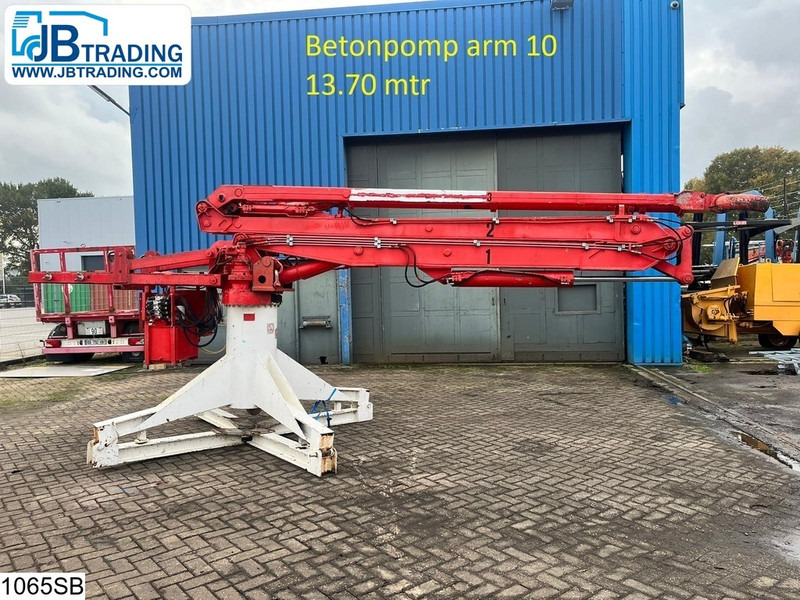 HMT 15M Cicmat, Concrete Pump Arm - Implemento: foto 1 HMT 15M Cicmat, Concrete Pump Arm - Implemento: foto 1