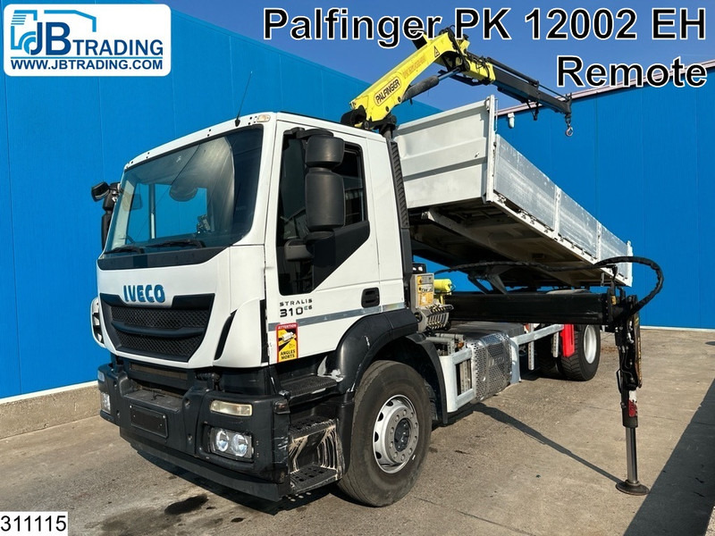 Iveco Stralis 310 EURO 6, Palfinger, Remote, Steel - Camión volquete, Camión grúa: foto 1 Iveco Stralis 310 EURO 6, Palfinger, Remote, Steel - Camión volquete, Camión grúa: foto 1