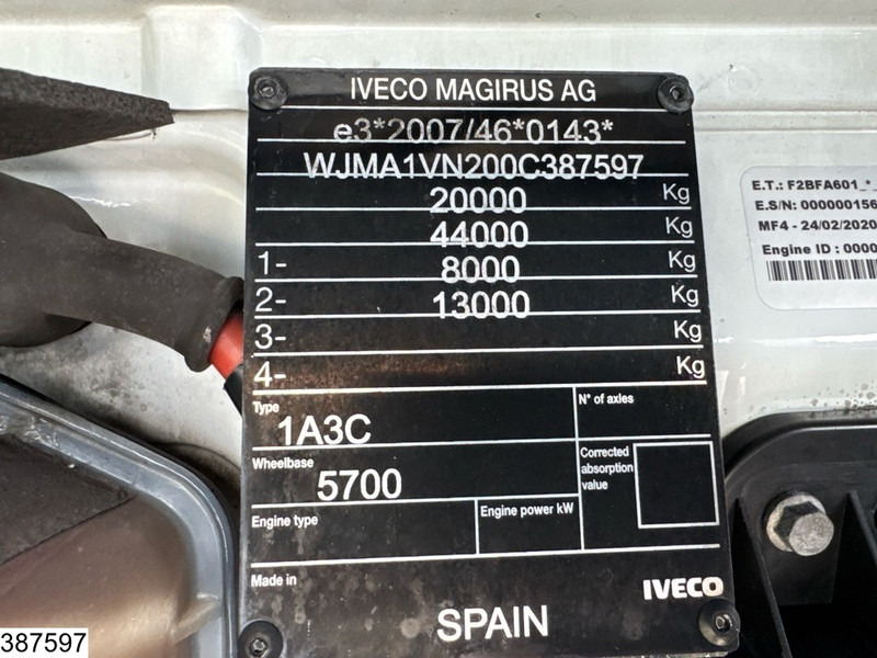 Camión frigorífico Iveco Stralis 330 CNG CNG, EURO 6, Retarder, Manual: foto 16