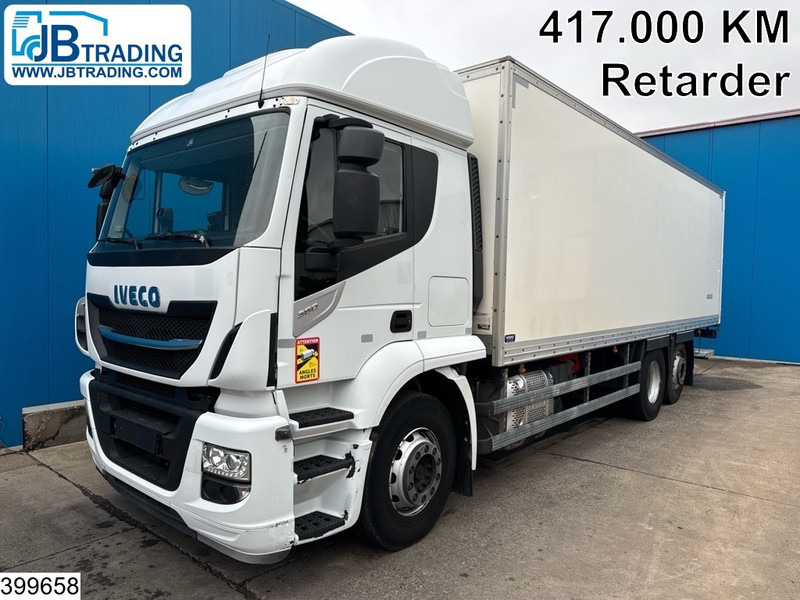 Camión caja cerrada Iveco Stralis 360 6x2, EURO 6, Retarder, Dhollandia: foto 1