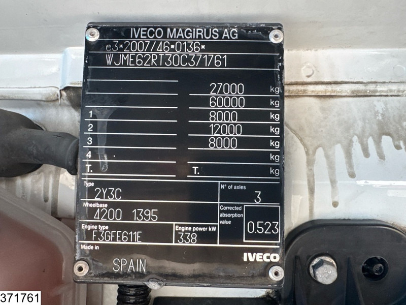 Leasing para Iveco Stralis 460 6x2, EURO 6, 15,900 litres, Milk, Retarder, Lenk Iveco Stralis 460 6x2, EURO 6, 15,900 litres, Milk, Retarder, Lenk: foto 7 Leasing para Iveco Stralis 460 6x2, EURO 6, 15,900 litres, Milk, Retarder, Lenk Iveco Stralis 460 6x2, EURO 6, 15,900 litres, Milk, Retarder, Lenk: foto 7