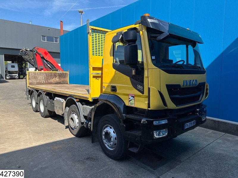 Iveco Stralis 480 8X4, EURO 6D, Retarder, Palfinger - Camión caja abierta, Camión grúa: foto 3 Iveco Stralis 480 8X4, EURO 6D, Retarder, Palfinger - Camión caja abierta, Camión grúa: foto 3