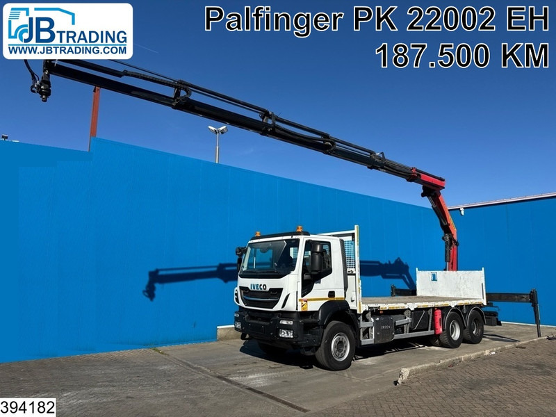 Iveco X-Way 360 6X4, EURO 6, Steel suspension, Palfinger - Camión caja abierta, Camión grúa: foto 1 Iveco X-Way 360 6X4, EURO 6, Steel suspension, Palfinger - Camión caja abierta, Camión grúa: foto 1