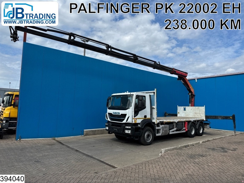 Iveco X-Way 360 6X4, EURO 6, Steel suspension, Palfinger - Camión caja abierta, Camión grúa: foto 1 Iveco X-Way 360 6X4, EURO 6, Steel suspension, Palfinger - Camión caja abierta, Camión grúa: foto 1