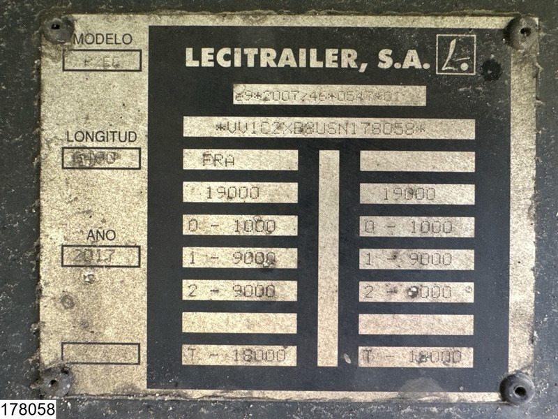 Lecitrailer Middenas Frigoblock EK 13 U - Remolque frigorífico: foto 5 Lecitrailer Middenas Frigoblock EK 13 U - Remolque frigorífico: foto 5