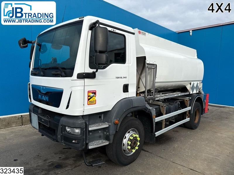 MAN TGM 18 340 4x4, EURO 6, 10500 Liter, 4 Comp. - Camión cisterna: foto 1 MAN TGM 18 340 4x4, EURO 6, 10500 Liter, 4 Comp. - Camión cisterna: foto 1