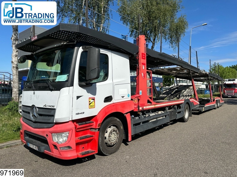 Mercedes-Benz Actros 1843 EURO 6, Lohr, Multilohr, Retarder, Combi - Camión portavehículos: foto 1 Mercedes-Benz Actros 1843 EURO 6, Lohr, Multilohr, Retarder, Combi - Camión portavehículos: foto 1