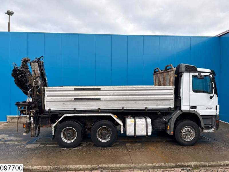 Camión volquete, Camión grúa Mercedes-Benz Actros 2636 6x4, EURO 3, HIAB, Telligent 16: foto 8