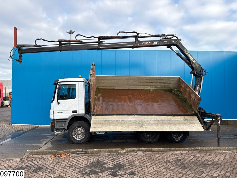 Mercedes-Benz Actros 2636 6x4, EURO 3, HIAB, Telligent 16 - Camión volquete, Camión grúa: foto 3 Mercedes-Benz Actros 2636 6x4, EURO 3, HIAB, Telligent 16 - Camión volquete, Camión grúa: foto 3