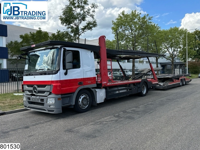 Mercedes-Benz Actros EURO 6, Lohr, Multilohr, retarder, Combi - Camión portavehículos: foto 1 Mercedes-Benz Actros EURO 6, Lohr, Multilohr, retarder, Combi - Camión portavehículos: foto 1