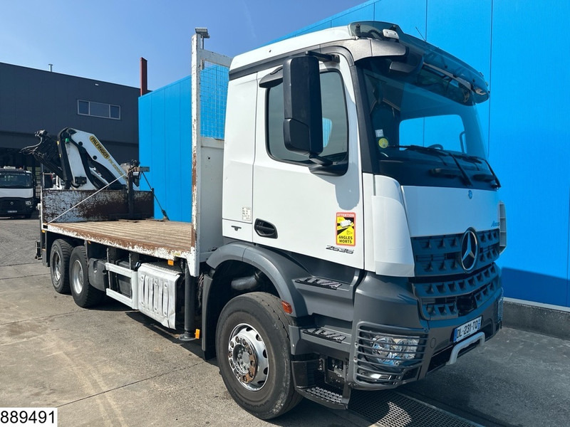 Mercedes-Benz Arocs 2636 6X4, EURO 6, Steel suspension, Palfinger - Camión caja abierta, Camión grúa: foto 3 Mercedes-Benz Arocs 2636 6X4, EURO 6, Steel suspension, Palfinger - Camión caja abierta, Camión grúa: foto 3