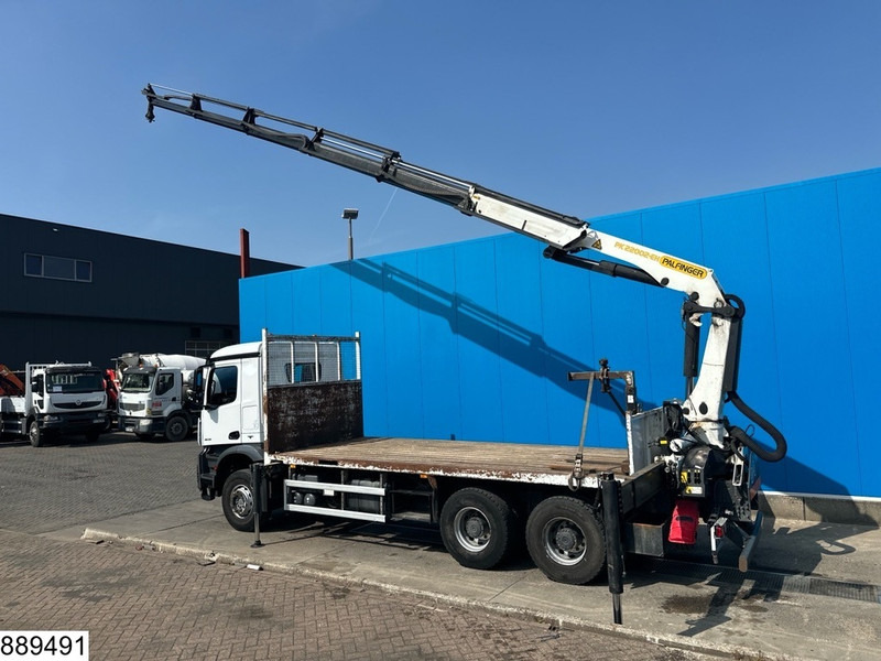 Mercedes-Benz Arocs 2636 6X4, EURO 6, Steel suspension, Palfinger - Camión caja abierta, Camión grúa: foto 4 Mercedes-Benz Arocs 2636 6X4, EURO 6, Steel suspension, Palfinger - Camión caja abierta, Camión grúa: foto 4