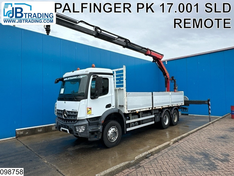 Mercedes-Benz Arocs 2640 6X4, EURO 6, Retarder, Palfinger - Camión caja abierta, Camión grúa: foto 1 Mercedes-Benz Arocs 2640 6X4, EURO 6, Retarder, Palfinger - Camión caja abierta, Camión grúa: foto 1
