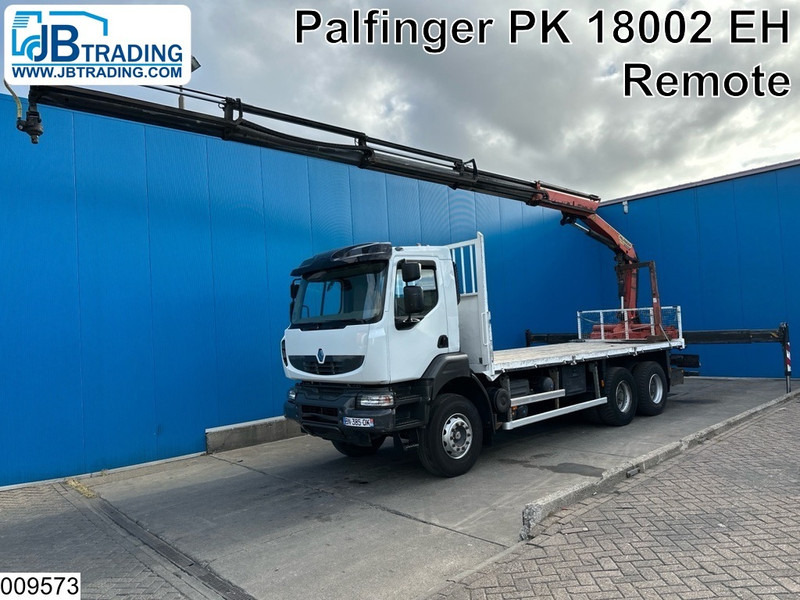 Renault Kerax 380 Dxi 6X4, EURO 6, Retarder, Palfinger, Remote - Camión caja abierta, Camión grúa: foto 1 Renault Kerax 380 Dxi 6X4, EURO 6, Retarder, Palfinger, Remote - Camión caja abierta, Camión grúa: foto 1