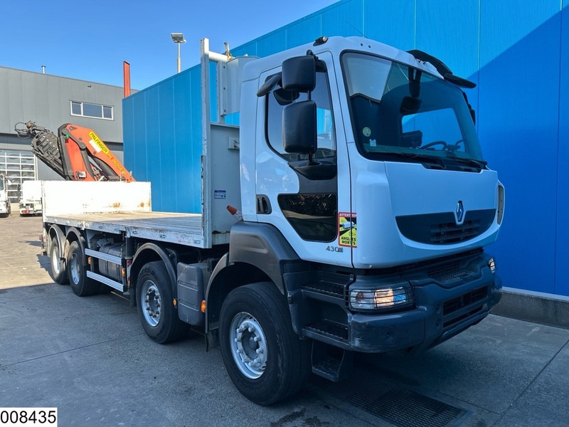 Renault Kerax 430 Dxi 8x4, EURO 5, Palfinger, Remote, Steel suspenion - Camión caja abierta, Camión grúa: foto 3 Renault Kerax 430 Dxi 8x4, EURO 5, Palfinger, Remote, Steel suspenion - Camión caja abierta, Camión grúa: foto 3
