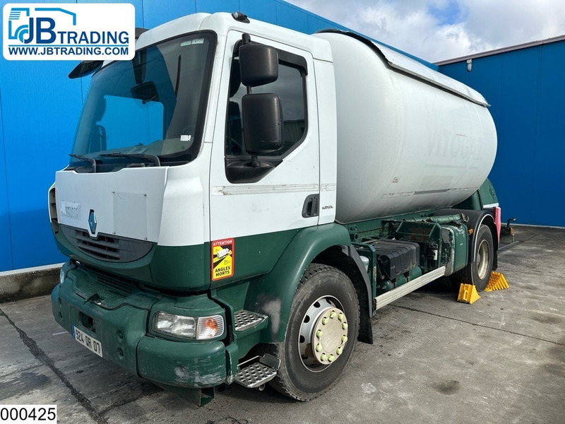 Renault Midlum 210 15802 Liter, LPG GPL, Gastank, Steel suspension - Camión cisterna: foto 1 Renault Midlum 210 15802 Liter, LPG GPL, Gastank, Steel suspension - Camión cisterna: foto 1