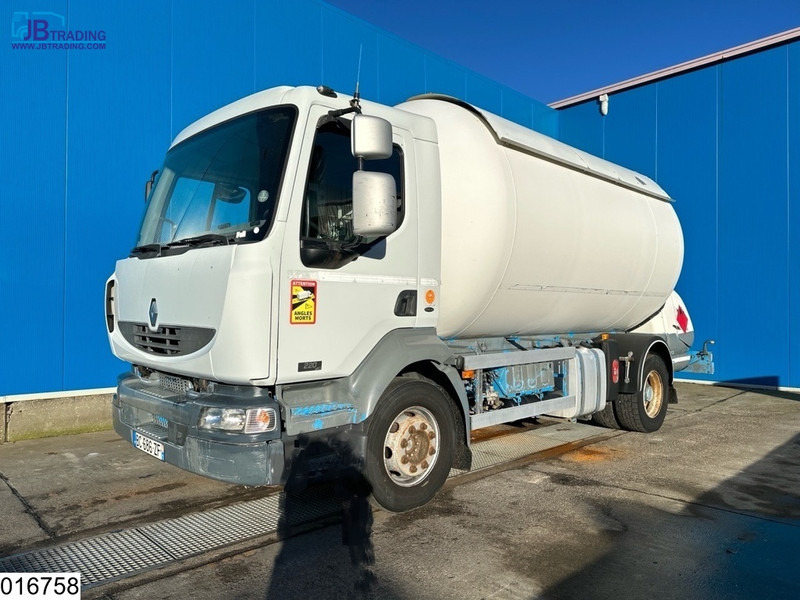 Renault Midlum 220 17013 Liter, LPG GPL, Gastank, Steel suspension - Camión cisterna: foto 1 Renault Midlum 220 17013 Liter, LPG GPL, Gastank, Steel suspension - Camión cisterna: foto 1