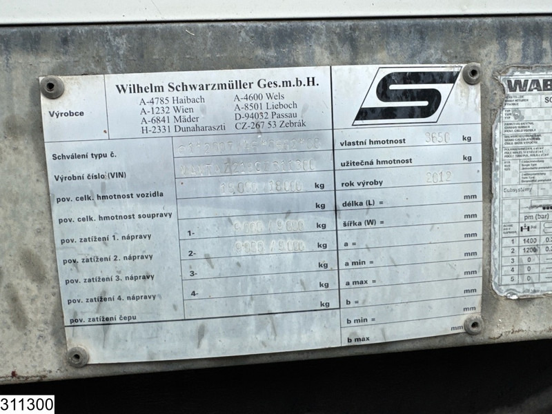 Schwarzmüller Autonoom - Remolque plataforma/ Caja abierta: foto 4 Schwarzmüller Autonoom - Remolque plataforma/ Caja abierta: foto 4