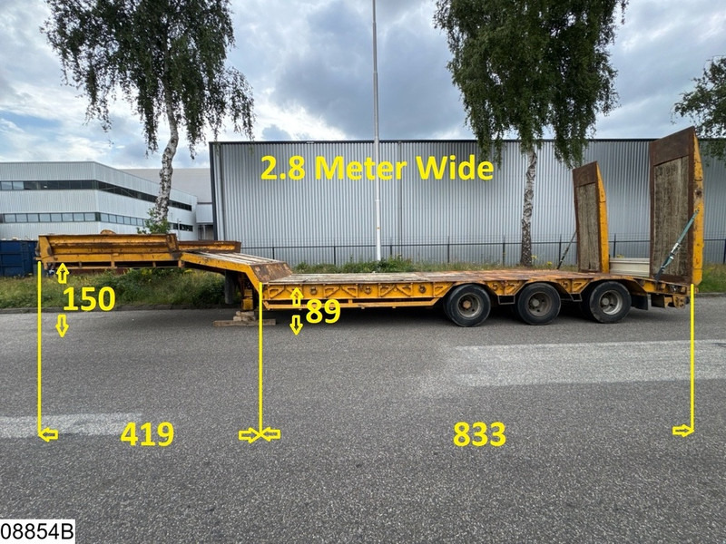 Trax Lowbed 53.000 KG - Semirremolque góndola rebajadas: foto 2 Trax Lowbed 53.000 KG - Semirremolque góndola rebajadas: foto 2