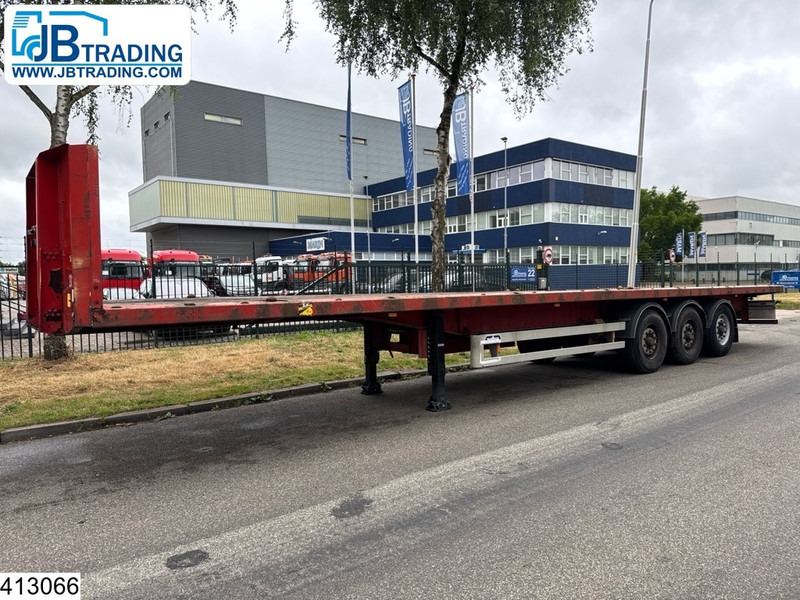 Semirremolque plataforma/ Caja abierta Van Hool open laadbak Twistlock: foto 1
