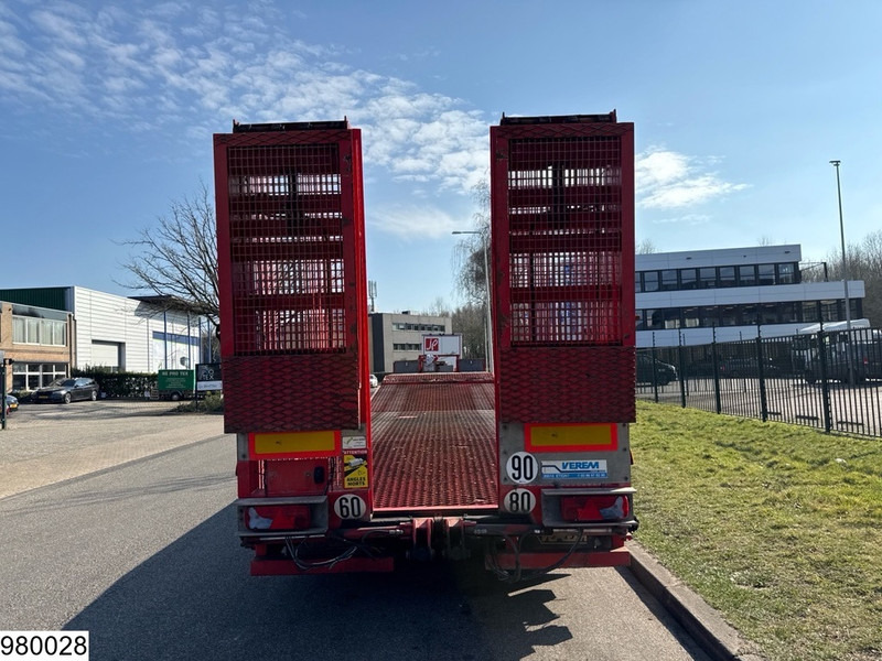 Semirremolque góndola rebajadas Verem Lowbed 45,000KG, Steering axle, Hydraulic, Winch: foto 9