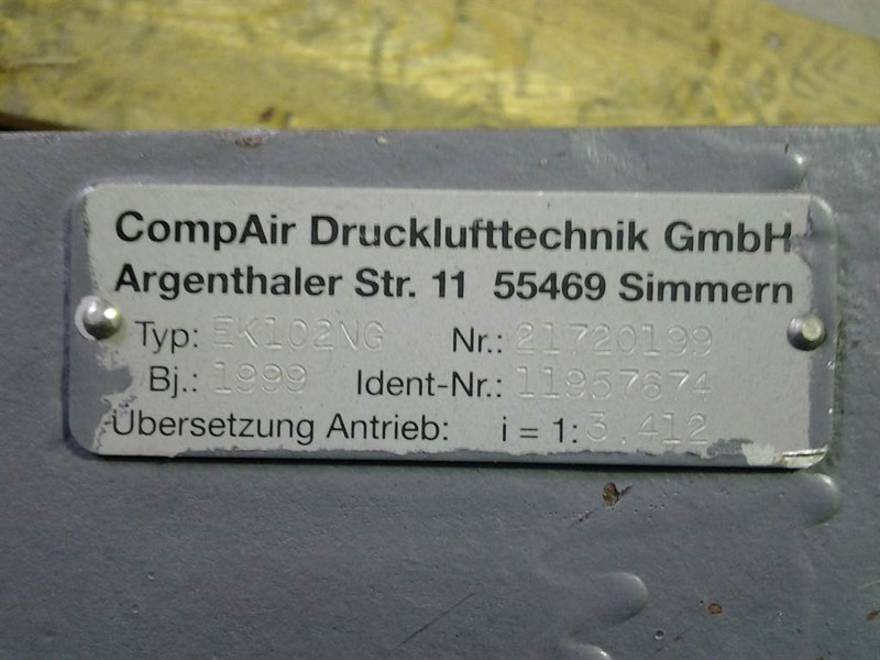 Compresor de aire Compair EK 102 NG - Compressor/Kompressor: foto 7