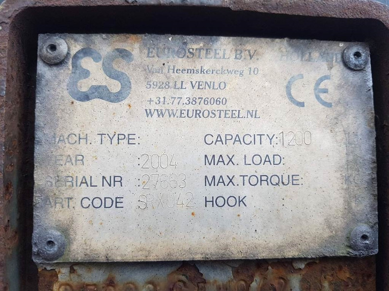 Eurosteel SRX042-2,5 mtr-SW2000-Skeleton bucket/Siebschaufel - Cazo: foto 3 Eurosteel SRX042-2,5 mtr-SW2000-Skeleton bucket/Siebschaufel - Cazo: foto 3