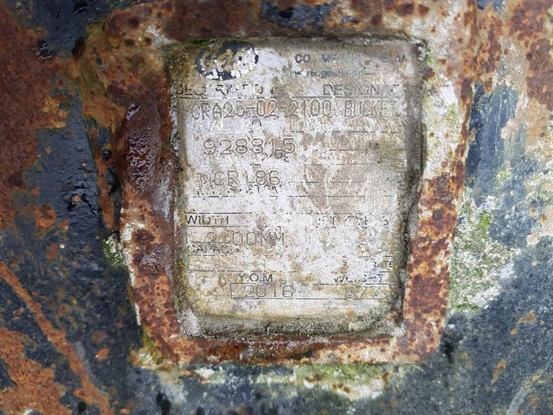 GEITH MCR 186-2,10 mtr-Bucket/Tieflöffel/Dichte bak - Cazo: foto 3 GEITH MCR 186-2,10 mtr-Bucket/Tieflöffel/Dichte bak - Cazo: foto 3