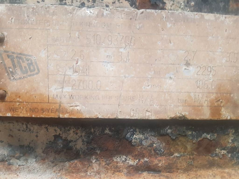 JCB 436E HT-510/93700-2,70 mtr-Bucket/Schaufel/Bak - Cazo para Maquinaria de construcción: foto 4 JCB 436E HT-510/93700-2,70 mtr-Bucket/Schaufel/Bak - Cazo para Maquinaria de construcción: foto 4