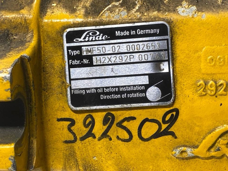 Linde HMF50-02-Drive motor/Fahrmotor/Rijmotor - Hidráulica para Maquinaria de construcción: foto 5 Linde HMF50-02-Drive motor/Fahrmotor/Rijmotor - Hidráulica para Maquinaria de construcción: foto 5