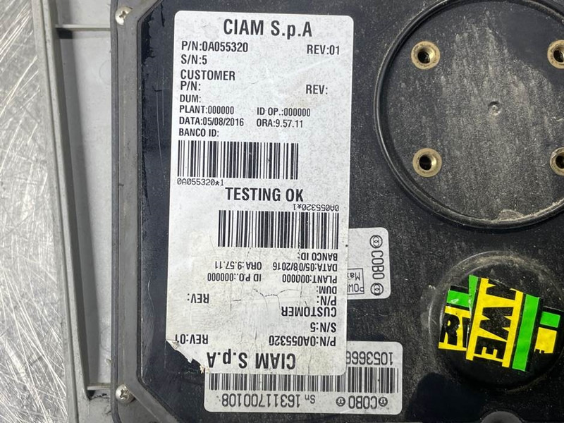 Cabina e interior para Maquinaria de construcción Mecalac 12MTX-6160134-Dashboard/Console/Konsole: foto 7