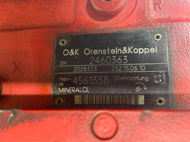 O & K MH6.5-2460363-Drive pump/Fahrpumpe/Rijpomp - Hidráulica para Maquinaria de construcción: foto 4 O & K MH6.5-2460363-Drive pump/Fahrpumpe/Rijpomp - Hidráulica para Maquinaria de construcción: foto 4