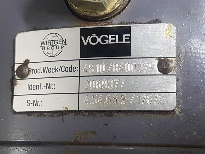 Vögele -Wirtgen 2069377-Reductor/Gearbox/Getriebe - Hidráulica para Maquinaria de construcción: foto 5 Vögele -Wirtgen 2069377-Reductor/Gearbox/Getriebe - Hidráulica para Maquinaria de construcción: foto 5