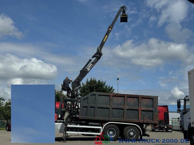 Abrollcontainer + Kran Jonsered 1020 7,3m = 1,4t - Camión multibasculante, Camión grúa: foto 4 Abrollcontainer + Kran Jonsered 1020 7,3m = 1,4t - Camión multibasculante, Camión grúa: foto 4