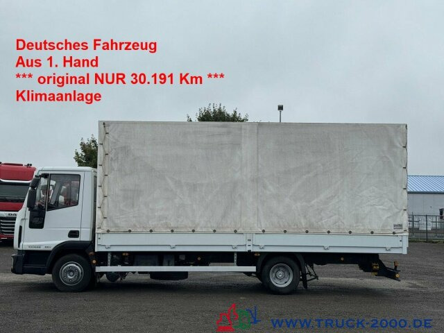 Iveco 75E22 Plane Spriegel Klima original 30.191 KM - Furgoneta con lona: foto 1 Iveco 75E22 Plane Spriegel Klima original 30.191 KM - Furgoneta con lona: foto 1