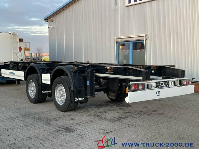 Remolque portacontenedore/ Intercambiable Krone ZZ18 XF0 eLE10 Box Carrier - Luft - BPW Achsen: foto 12
