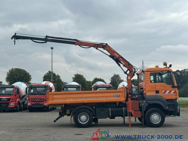 MAN 18.320 4x4 Atlas Kran + Winterdienstausstattung - Camión volquete, Camión grúa: foto 3 MAN 18.320 4x4 Atlas Kran + Winterdienstausstattung - Camión volquete, Camión grúa: foto 3