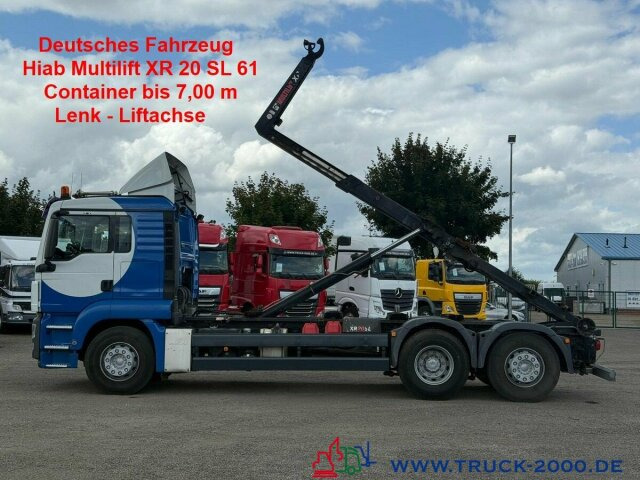MAN TGS 26.440 Multilift XR 20 Lenk/ Liftachse 7m - Camión multibasculante: foto 1 MAN TGS 26.440 Multilift XR 20 Lenk/ Liftachse 7m - Camión multibasculante: foto 1