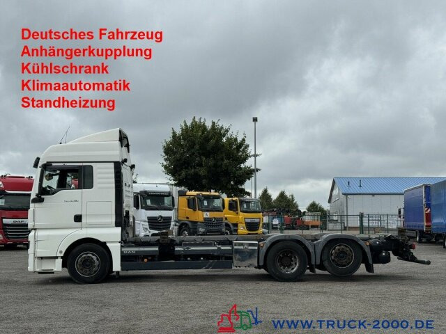 MAN TGX 26.480 XLX BDF Haus Bett Hub Multi Wechsler - Camión portacontenedore/ Intercambiable: foto 1 MAN TGX 26.480 XLX BDF Haus Bett Hub Multi Wechsler - Camión portacontenedore/ Intercambiable: foto 1