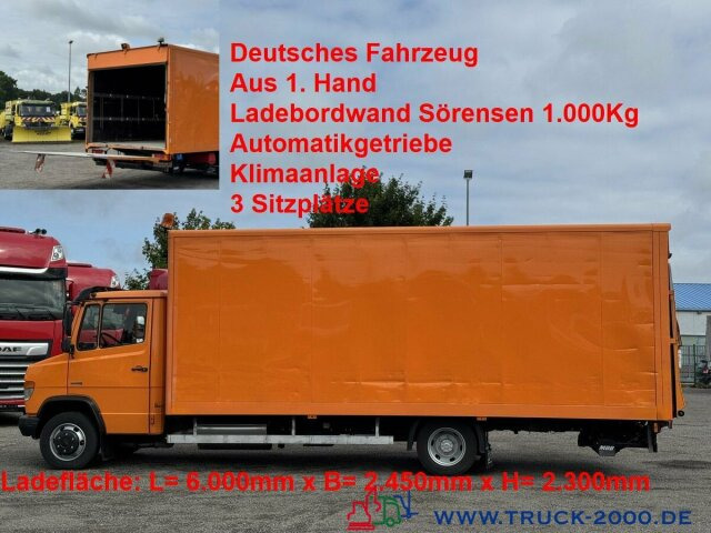 Mercedes-Benz 816 Vario Automatikgetriebe LBW 1.000Kg 3Sitze - Furgoneta caja cerrada: foto 1 Mercedes-Benz 816 Vario Automatikgetriebe LBW 1.000Kg 3Sitze - Furgoneta caja cerrada: foto 1