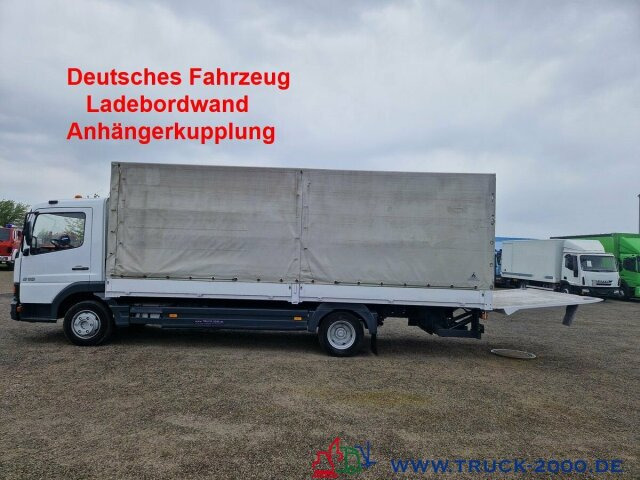 Mercedes-Benz 818 LBW AHK 10.5t. Nur 265.739 KM Schaltgetriebe - Camión lona: foto 1 Mercedes-Benz 818 LBW AHK 10.5t. Nur 265.739 KM Schaltgetriebe - Camión lona: foto 1