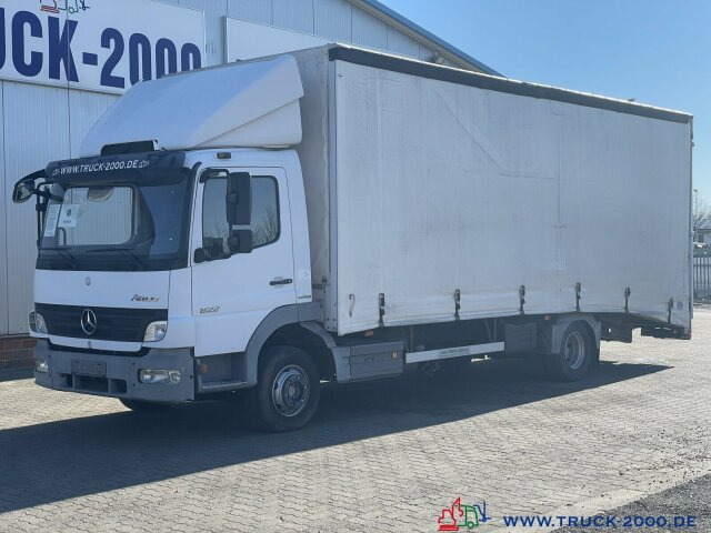 Mercedes-Benz 822 Atego Geschlossener Transport + el. Rampen - Camión portavehículos: foto 2 Mercedes-Benz 822 Atego Geschlossener Transport + el. Rampen - Camión portavehículos: foto 2
