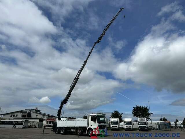 Mercedes-Benz Actros 3244 Hiab 377 FlyJib+ Winde Hakenhöhe 30m - Camión caja abierta, Camión grúa: foto 3 Mercedes-Benz Actros 3244 Hiab 377 FlyJib+ Winde Hakenhöhe 30m - Camión caja abierta, Camión grúa: foto 3