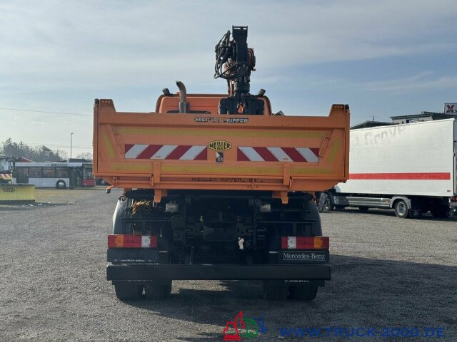 Mercedes-Benz Axor 1829 4x4 Atlas 7m=800kg FB Winterdienst - Camión volquete, Camión grúa: foto 2 Mercedes-Benz Axor 1829 4x4 Atlas 7m=800kg FB Winterdienst - Camión volquete, Camión grúa: foto 2